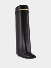 Givenchy Black Leather Shark Boots
