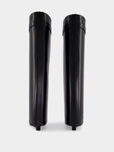 Givenchy Black Leather Shark Boots