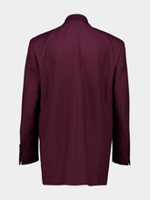 Paula Betania Purple Oversized Boxy Blazer