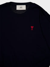 Ami Paris Navy Blue Classic Sweater