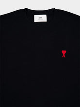 Ami Paris Black Ami de Coeur Sweater