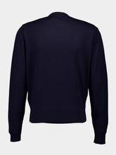 Ami Paris Navy Crew Neck Sweater