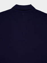 Ami Paris Night Blue Ami de Coeur Polo Shirt