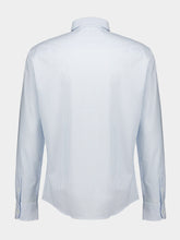 Ami Paris Blue Button-Down Ami de Coeur Shirt