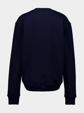 Ami Paris Night Blue Ami De Coeur Sweatshirt