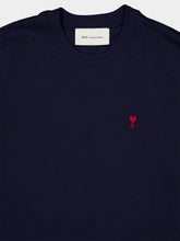 Ami Paris Night Blue Ami de Coeur T-Shirt