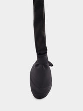 Lemaire Black Medium Croissant Leather Bag