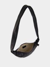 Lemaire Black Small Croissant Leather Bag