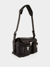 Lemaire Espresso Brown Medium Gear Leather Bag