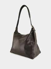 Lemaire Dark Chocolate Belted Hobo Bag