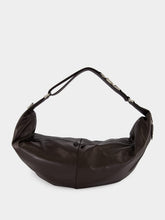 Lemaire Dark Chocolate Quiver Clip Leather Bag