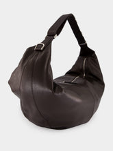 Lemaire Dark Chocolate Quiver Clip Leather Bag