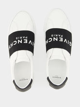 Givenchy White and Black Urban Street Leather Sneakers