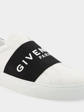 Givenchy White and Black Urban Street Leather Sneakers