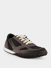 Givenchy Grey and Black Glide Nylon Suede Sneakers