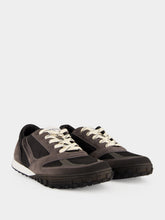 Givenchy Grey and Black Glide Nylon Suede Sneakers