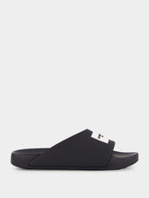 Givenchy Black Label Slide Rubber Flat Mules