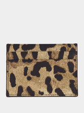 Dolce & Gabbana Dauphine Leopard Print Card Holder