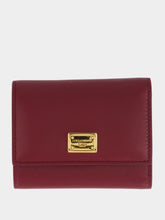 Dolce & Gabbana Bordeaux Plongé Calfskin Wallet