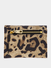 Dolce & Gabbana Leopard-Print Dauphine Calfskin Wallet