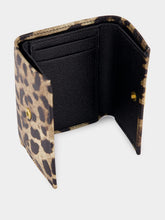 Dolce & Gabbana Leopard-Print Dauphine Calfskin Wallet