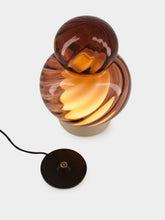 Nasonmoretti Violet Optic Twisted Bibendum Table Lamp
