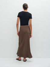 Matteau Truffle Bias Elastic Skirt