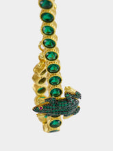 Begüm Khan Green Frog Tennis Bracelet