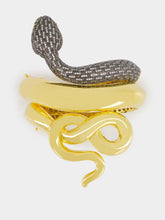Begüm Khan Gold-Plated Snake Bracelet