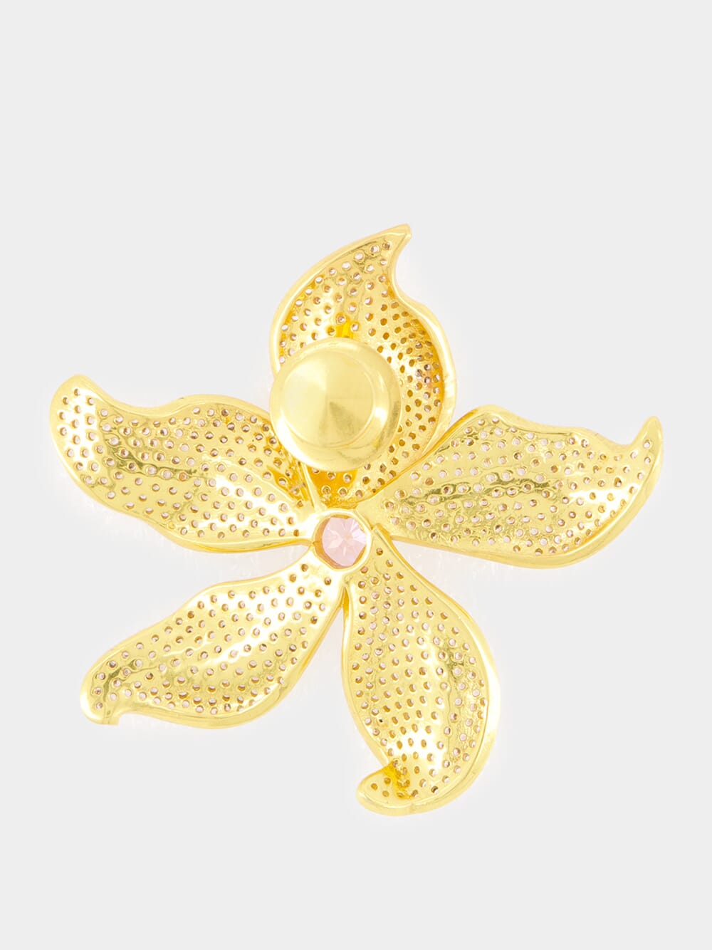 Pink Lilium Brooch