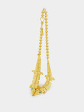Begüm Khan Gold Croco Choker