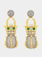 Begüm Khan Gold-Plated King Beetle Earrings