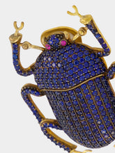 Begüm Khan Navy Pharaoh Clip-On Earrings