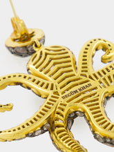 Begüm Khan Gold-Plated Octopussy Earrings