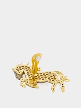 Begüm Khan Crystal Turkoman Horse Clip-On Earrings