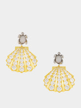 Begüm Khan Gold Plated Serdarino Seashell Earrings