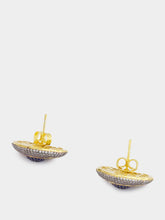 Begüm Khan Occhio del Amore Earrings with Blue Stones