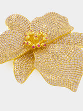 Begüm Khan Gold-Plated Singapore Orchids Earrings in Pink