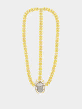 Begüm Khan Gold-Plated Pharaoh Scarab Necklace