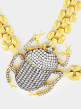 Begüm Khan Gold-Plated Pharaoh Scarab Necklace