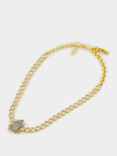 Begüm Khan Gold Frog Tennis Necklace