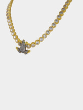 Begüm Khan Gold Frog Tennis Necklace