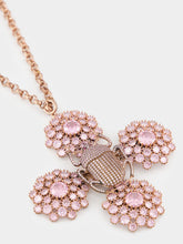 Begüm Khan Pharaoh Cross Necklace in Rose Gold