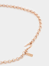 Begüm Khan Pharaoh Cross Necklace in Rose Gold