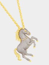 Begüm Khan Crystal Ottoman Horse Necklace