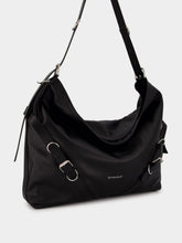 Givenchy Black Large Voyou Leather Shoulder Bag