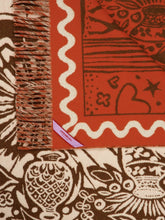 La DoubleJ Ionic Chocolate Wool and Cashmere Blanket