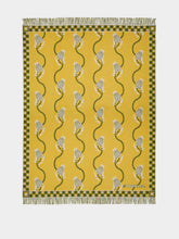 La DoubleJ Melograno Saffron Wool and Cashmere Blanket