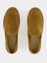 Aurélien Beige Beachside Suede Espadrille Loafers