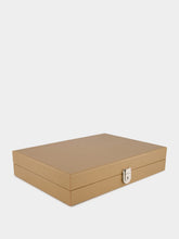 Hector Saxe Paris Cognac Medium Baptiste Backgammon Set